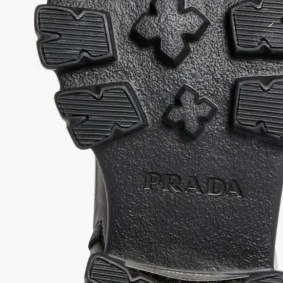 New Prada Monolith Lug Sole Boot 38.5 - Picture 5 of 7